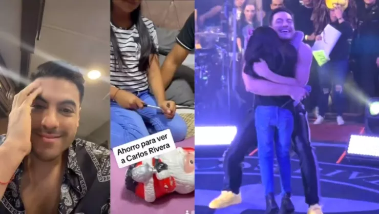 Carlos Rivera conocer Ximena una pequeña fan