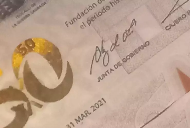 Vente billete de 500 pesos para pagar tratamiento