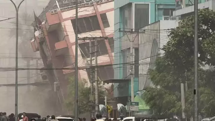 AL MOMENTO_ Así fue el fuerte sismo hoy en Myanmar de magnitud 7.7 ¿Cuántos muertos ha dejado?