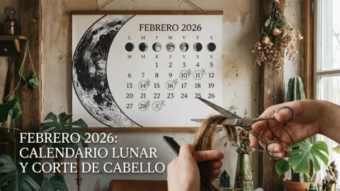 Calendario Lunar Febrero 2026: Días para cortar el cabello