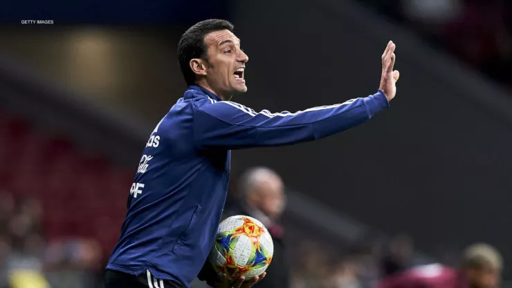 Lionel Scaloni, técnico de la selección de Argentina