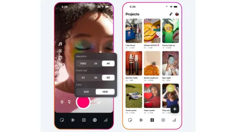 Meta lanza “Edits”, aplicación para crear videos: ¿Cómo funciona?