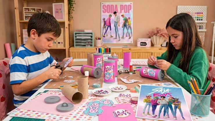 4 ideas de manualidades de ‘Saja Boys’ para entetener a los niños en vacaciones