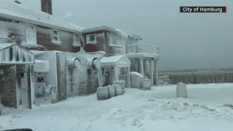 Tormenta glaciar Estados Unidos