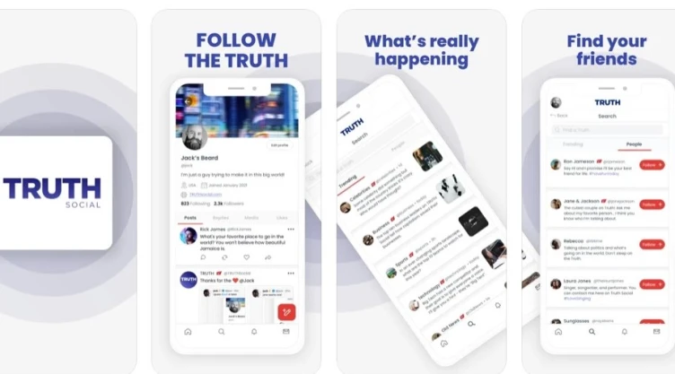 Truth Social red social Trump pruebas