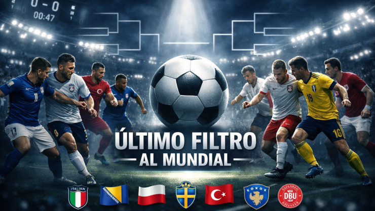 ¡DEFINIDO! Repechaje UEFA Mundial 2026: último filtro de Europa rumbo a la Copa del Mundo