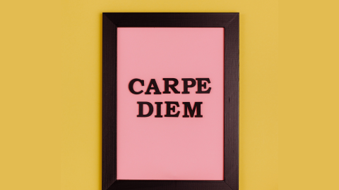 Carpe Diem - frase Horacio