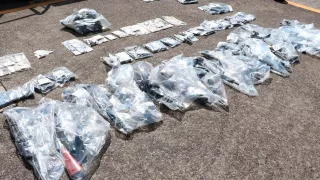 Arsenal asegurado en Sanctorum, Cuautlancingo