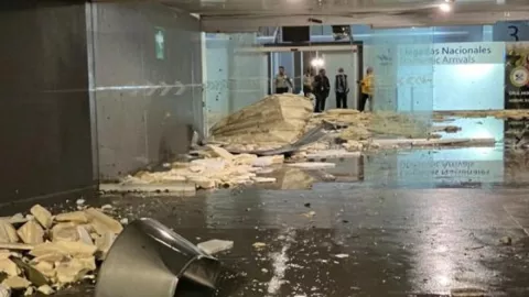 Huracán Otis Cierran aeropuerto y suspenden vuelos de Acapulco hasta nuevo aviso