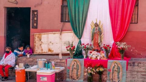 Virgen que llora lágrimas de sangre