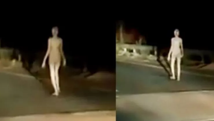 Extraterrestre, carretera, video A.jpg