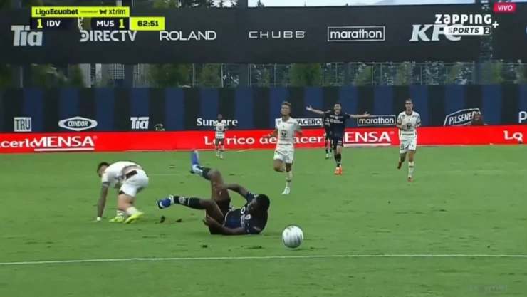 Fractura expuesta en la LigaPro de Ecuador