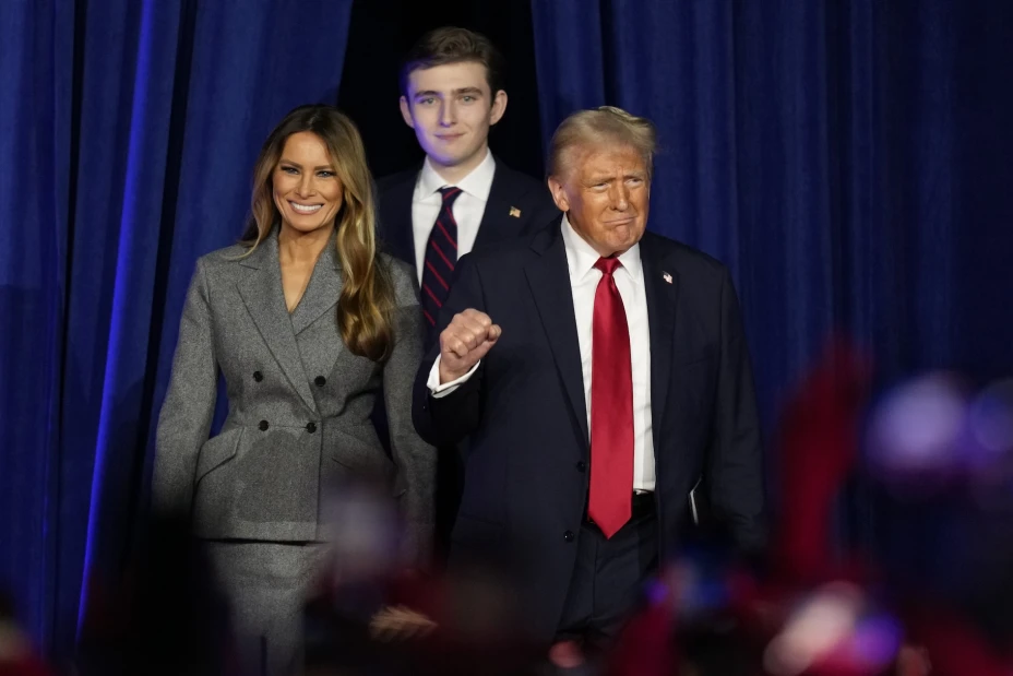 Donald Trump
Melania Trumo
Barron Trump