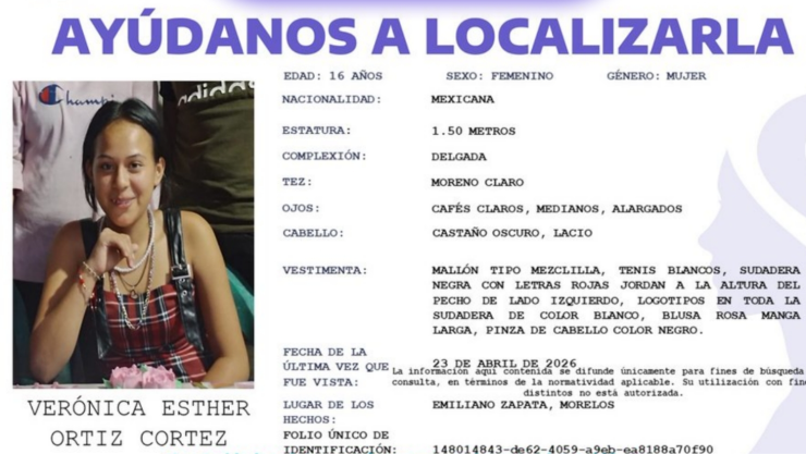 SE BUSCA a Verónica Esther Ortiz Cortez.