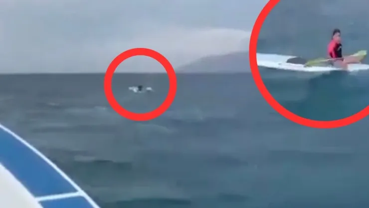 Niña queda sola en medio del mar y pescadores protagonizan rescate de último momento