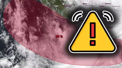 ¡Alerta! Ciclón Tropical ‘Raymond’ con 70% de probabilidad de formación en 48 horas: Esta es su ubicación HOY