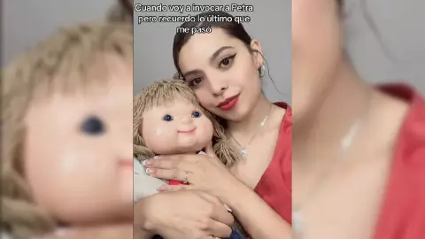 ¿La nueva Anabelle_ Ella es Petra la muñeca de trapo que da miedo