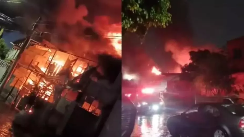 Casa se incendia en Guadalajara tras impacto de rayo durante tormenta eléctrica.jpg