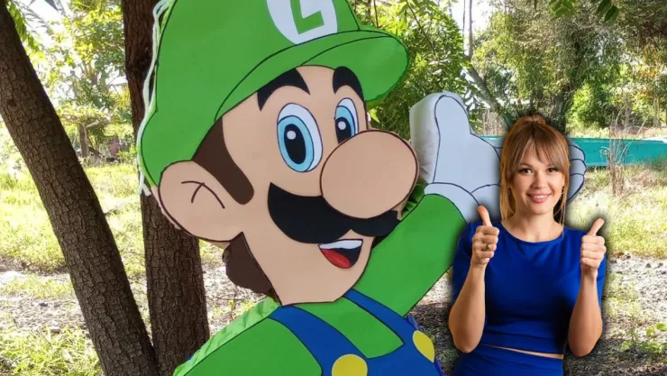 3 diseños de piñatas caseras de Luigi de Mario Bros; ideales para los cumpleaños de los niños