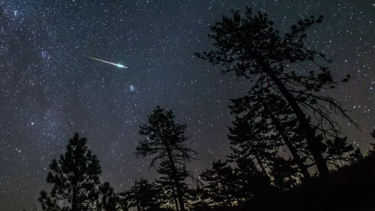 Lluvias de estrellas de octubre