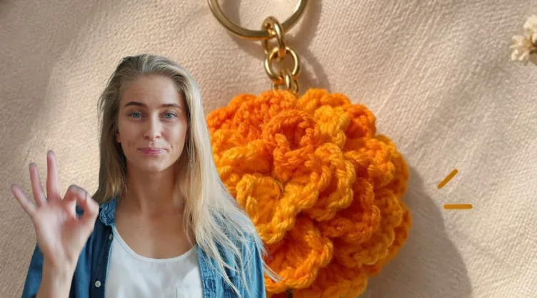 Cómo hacer flores de cempasúchil a crochet: tutorial fácil ideal para principiantes