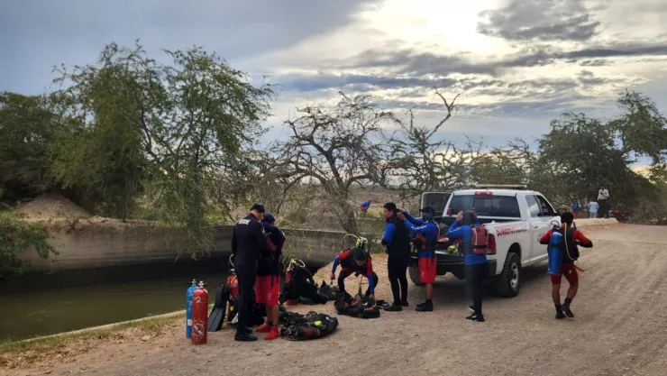 Hallan hombre sin vida en canal de El Diez, Culiacán