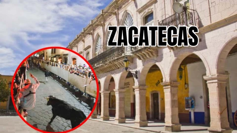 El Pueblo Mágico de Zacatecas que es ideal para visitar y vivir una pamplonada como en España