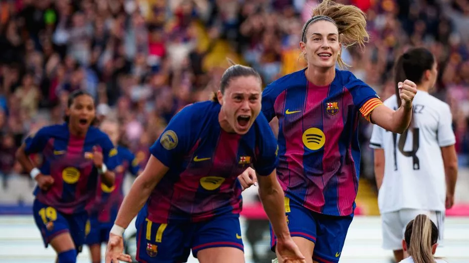 Barcelona goleó al Real Madrid en LaLiga Femenil