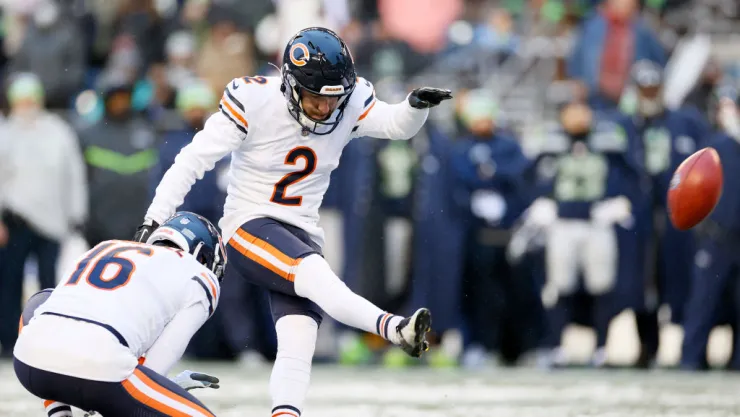 Cairo Santos, pateador de los Chicago Bears en la NFL