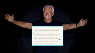 Giorgio Armani habló sobre Armani Residences en CDMX