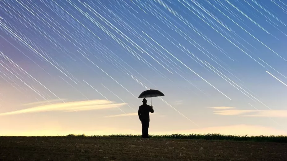 Lluvia de estrellas en Baja California en abril de 2025