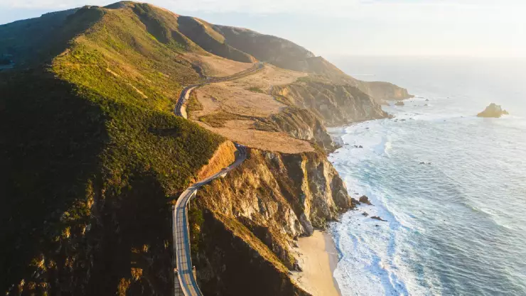 La imponente carretera de Big Sur en California