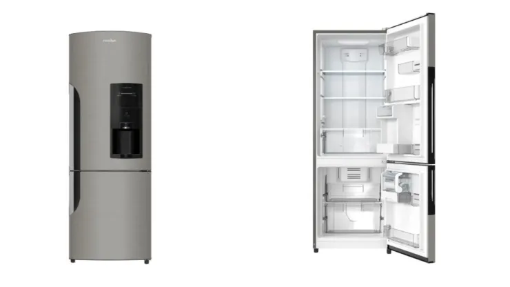 fotos refrigerador mabe bottom freezer