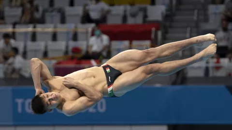 Osmar Olvera clavadista mexicano Tokyo 2020