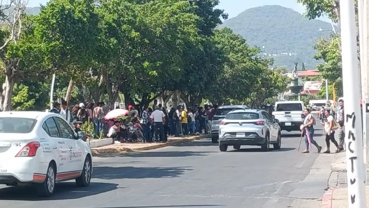 Calles cerradas Tuxtla 12 de agosto