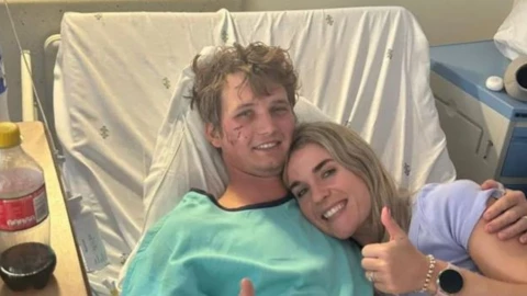 Hienas atacan hombre en despedida de soltero