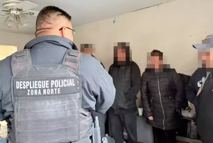 Rescatan a migrantes en Ciudad Juárez.