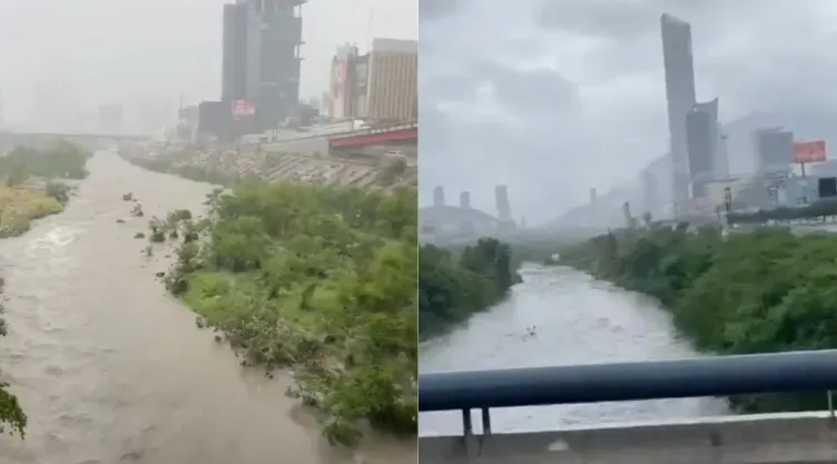 Río Santa Catarina recupera su brillo tras lluvias por ciclón tropical “Alberto”