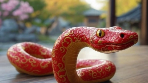 Significado de la serpiente de madera del Año Nuevo Chino 2025
