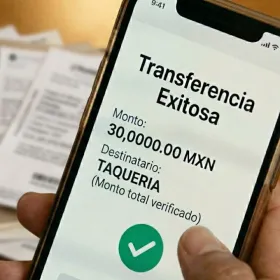 VIDEO: Embarazada transfiere por error 3 mil pesos a una taquería; el negocio no quiere devolverlo