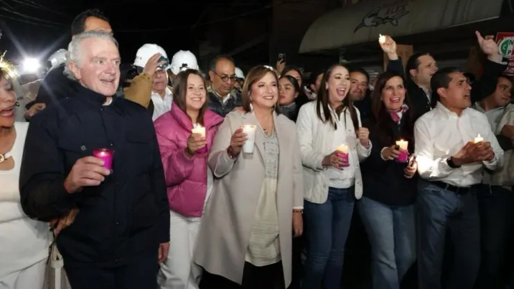 Inicio de campañas 2024 en vivo Xóchitl Gálvez arranca con caminata nocturna por Fresnillo, Zacatecas