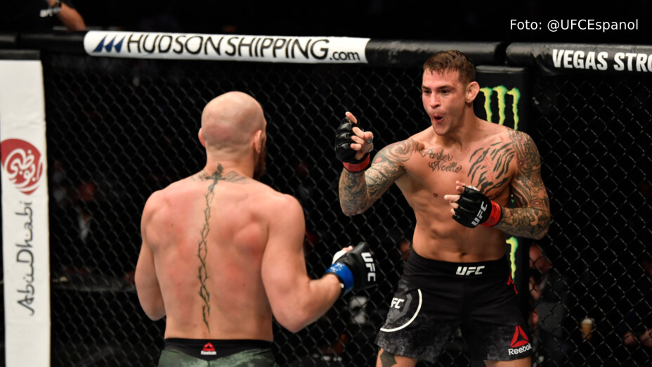 Dustin Poirier noquea a McGregor en UFC 257