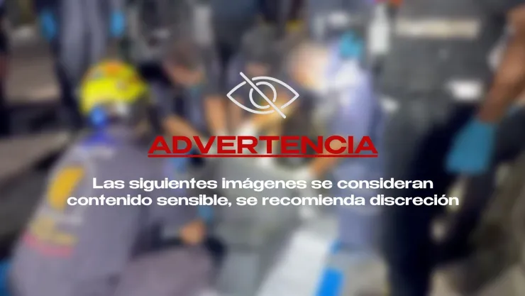 Filtran FUERTE VIDEO de turista arrastrando a una adolescente dentro de una maleta