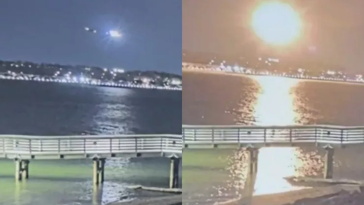 Dos arrestados por filtrar el video del accidente de avión ocurrido en Washington el 29 de enero de 2025