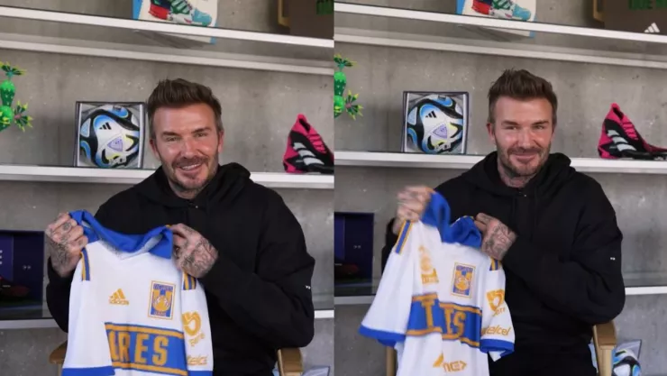 ¡Incomparables! David Beckham declara su apoyo al equipo de Tigres (VIDEO)