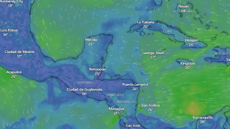 Clima hoy en Yucatán 31 de diciembre de 2024_ Revelan la hora de la caída de lluvias en Mérida el último día del año