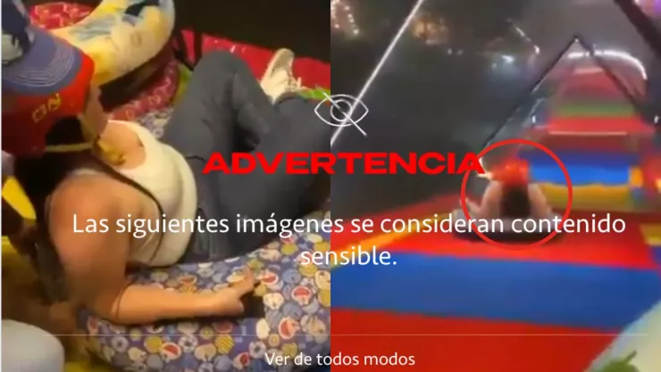 VIDEO | Captan momento en que mujer muere tras salir proyectada de un tobogán en Colombia