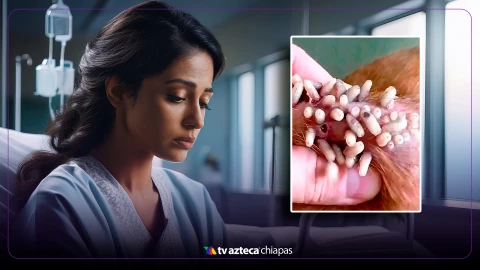 Mujer muere por Gusano Barrenador ¡Tenía larvas en una herida en la boca!