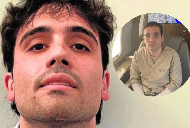 FOTO: Ovidio Guzmán llega a Estados Unidos esposado y en avión privado