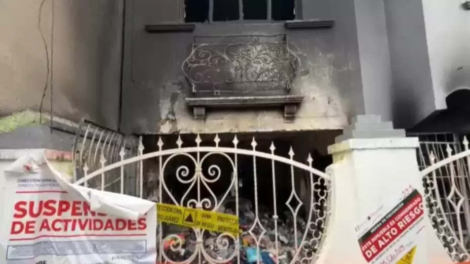 Incendio en casa de colonia Narvarte de CDMX afectó a extranjeros